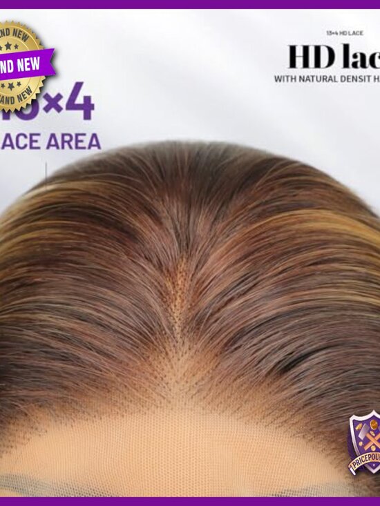 26 Inch Synthetic Glueless Lace Front Wig Heat Resistant Daily Wear